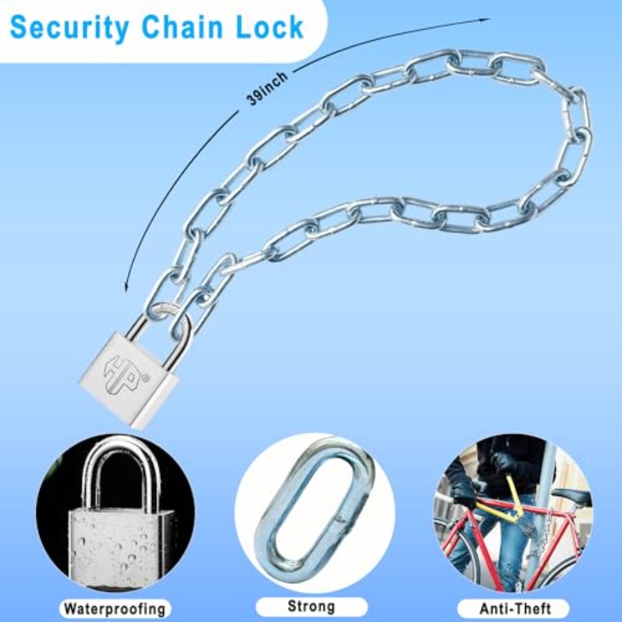 Heavy Duty 39 Inch 8mm Galvani - огляд і ціна Bicycle Chain
