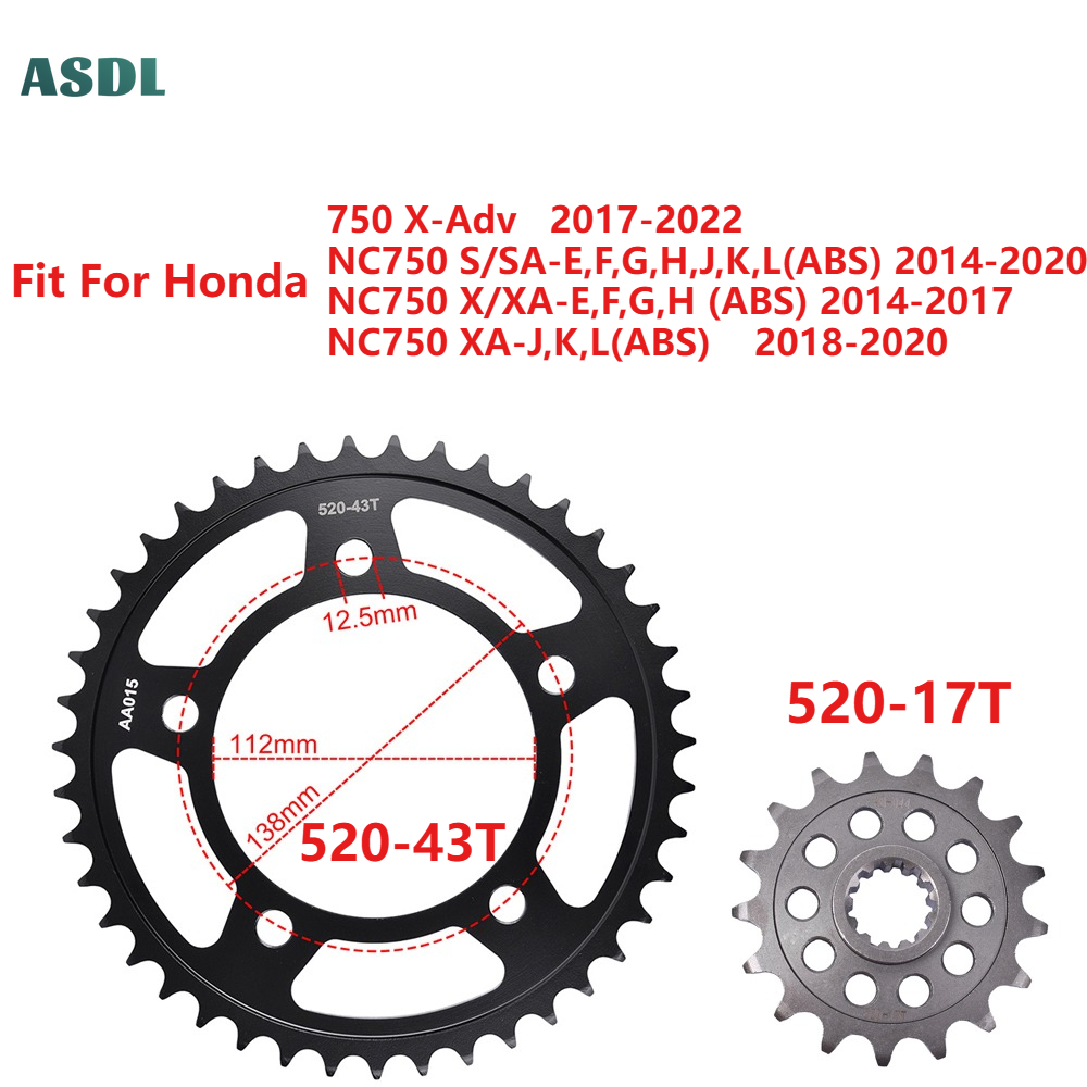 For Honda CT700 NC700 NC750 52 - огляд і ціна 530 Chain