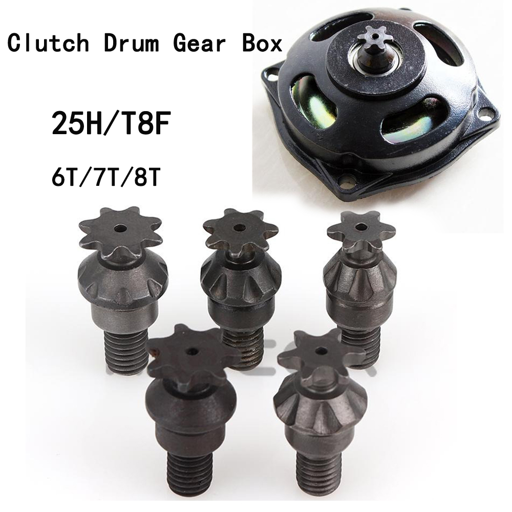 25H T8F 6/7/8 Teeth Clutch Dru - огляд і ціна Chain Sprocket Set