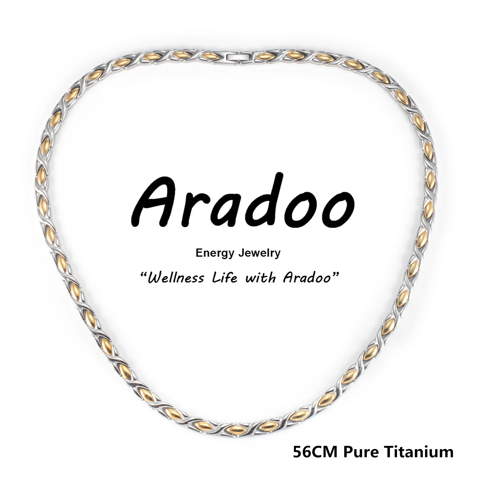 ARADOO Pure Titanium Necklace  - огляд і ціна Ansi Chain