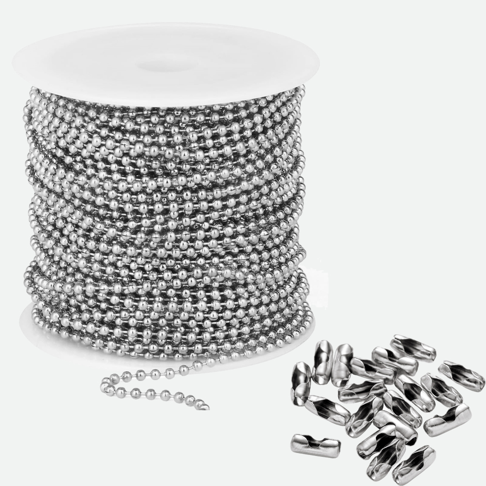 10m Stainless Steel Bead Ball  - огляд і ціна Roller Chain