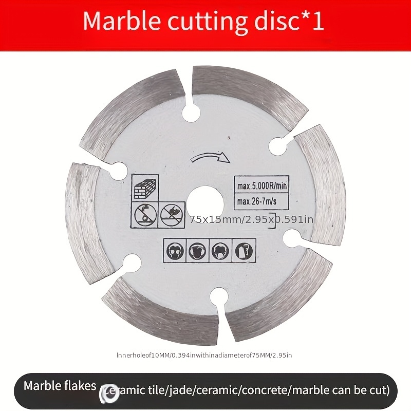 7Pcs Procut3-Inch Circular Saw - огляд і ціна Steel Chain