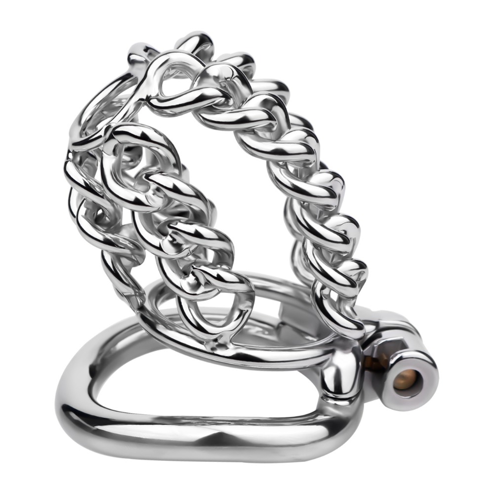 New Metal Steel Chain Chastity - огляд і ціна Steel Chain
