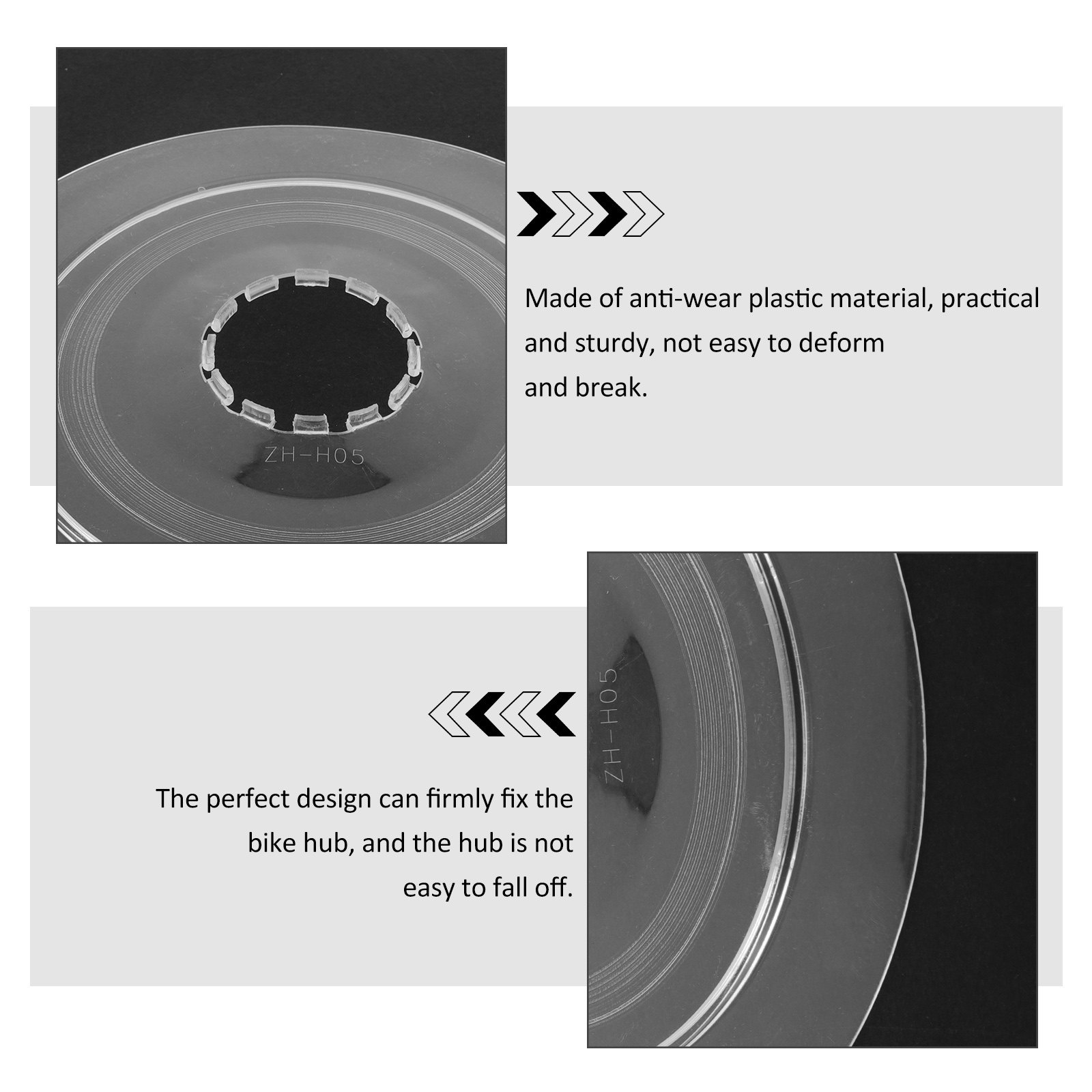 4Pcs Bicycle Flywheel Guard Ch - огляд і ціна Sprocket Chain