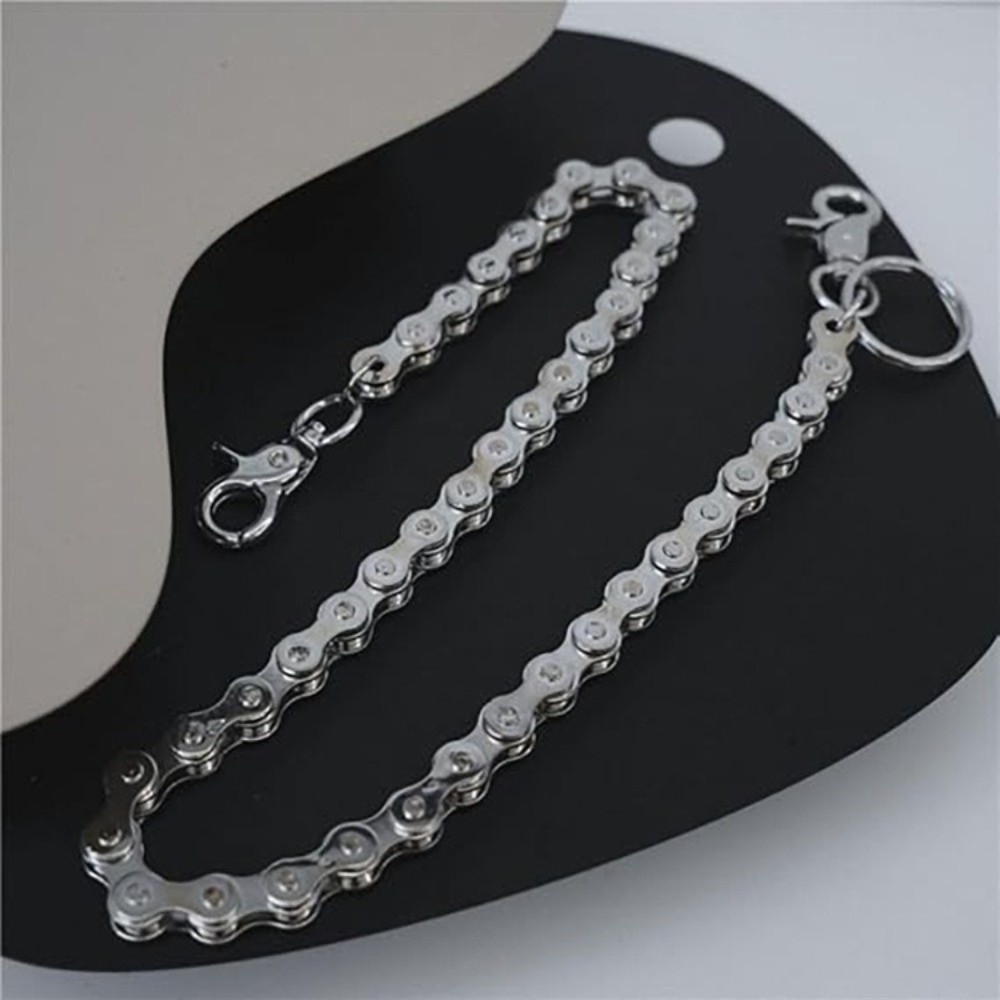 Hip Hop Style Silver Waist Cha - огляд і ціна Bicycle Chain